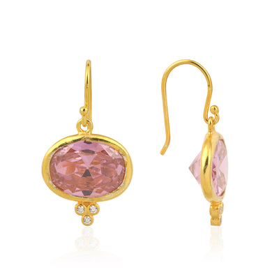 SIENA EARRINGS, PINK