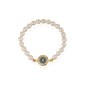 EVIL EYE PEARL BRACELET