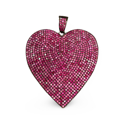 RUBY HEART PENDANT