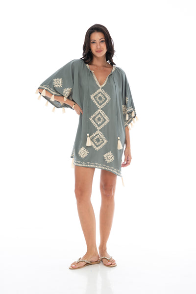 BLING SHORT KAFTAN