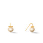 PEBBLE PEARL EARRINGS, SMALL