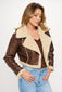 CROPPED AVIATOR JACKET