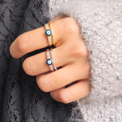 EVIL EYE RING