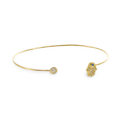 HAMSA HAND BANGLE