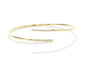 OVERLAPPING BARS BANGLE