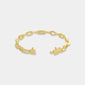 PAVE CHAIN LINK BANGLE