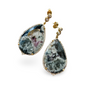 SAPPHIRE SLICE TEARDROP EARRINGS